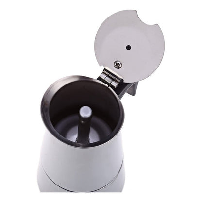 Cafetera Italiana Inoxidable Cafetera Espresso 9 Tazas Coffe
