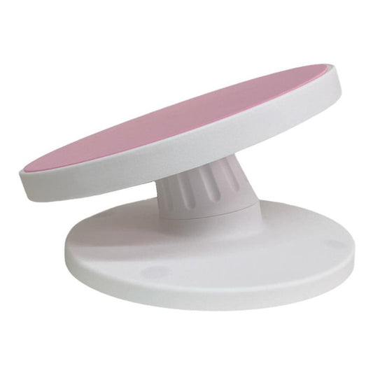 Base Giratoria Tortas Plato Giratorio Para Tortas 25 Cm Past Color Blanco