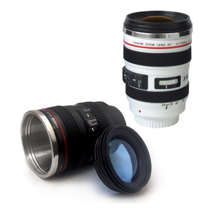 Tazon Taza Cafe Mug Tipo Lente De Camara Fotografica Alumini