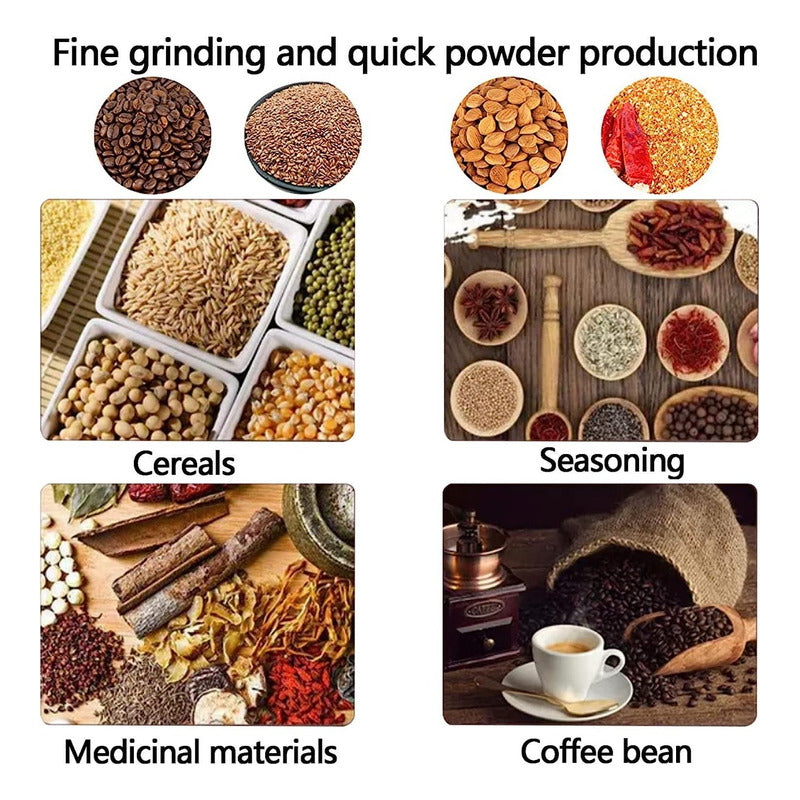 Molinillo Eléctrico De Café Molino De Granos Especias 50 Gr