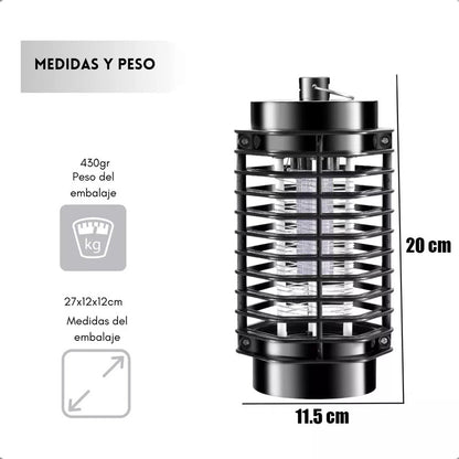 Pack X2 Lamparas Mata Moscas Plástica Negro Uv Lamparas Mata Insectos 220v Mata Insectos Electrico Negro Luz Ultravioleta Arcashopping Mata Insectos Electrico Mata Moscas Electrico Lámpara
