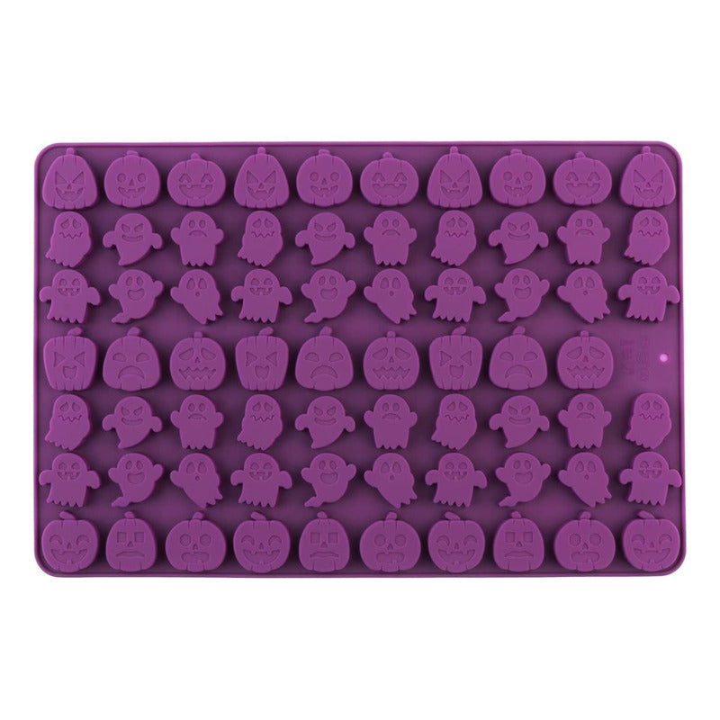 Molde Silicona Para Chocolate Calabaza Moldes Halloween Fant