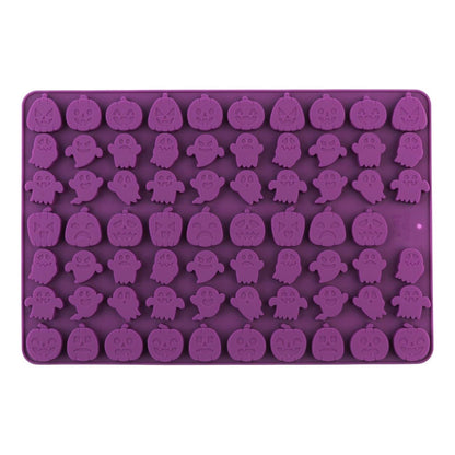 Molde Silicona Para Chocolate Calabaza Moldes Halloween Fant