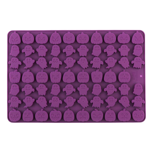 Molde Silicona Para Chocolate Calabaza Moldes Halloween Fant