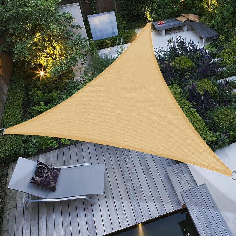 Toldo Vela Triangular Toldo Vela Impermeable Terraza 5x5x5m