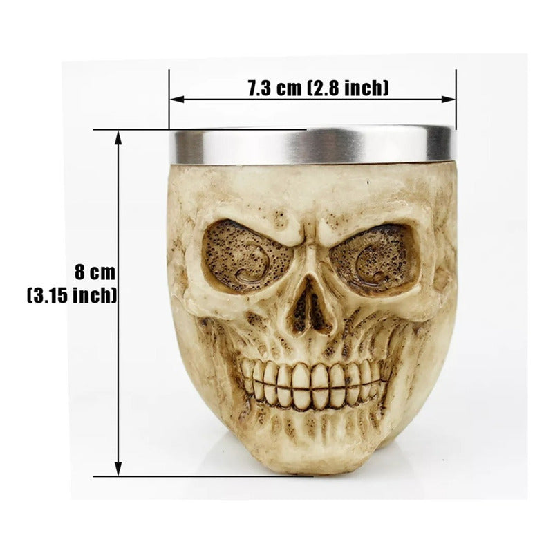 Vasos Shot Shoperos Cerveceros Taza Calavera Vaso Shopero