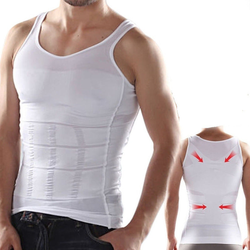 Pack X2 Poleras Reductoras Para Hombre Camisetas Reductoras