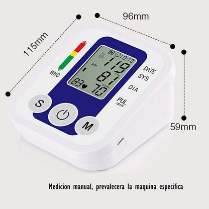 Tensiometro De Brazo Digital Tomador De Presion Digital Tens