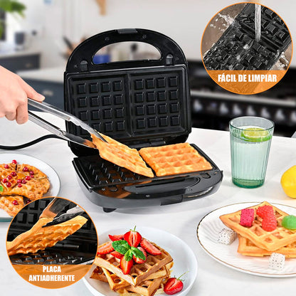 Sandwicheras 6 En 1  Sandwichera Electrica Maquina De Gofre