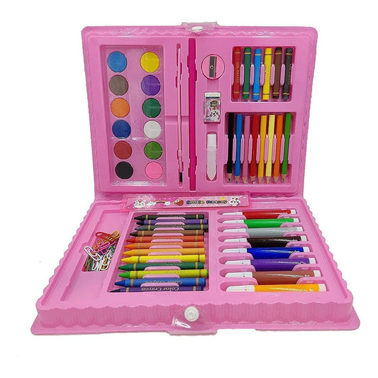Set Arte Maleta De Lapices 68 Pcs Set De Dibujo Portátil