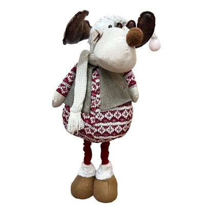 Muñecos De Navidad Muñecos Navideños Patas Largas Reno