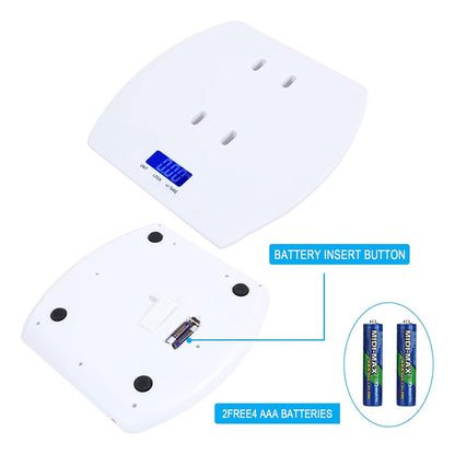 Bascula Digital Bebe Pesas De Baño Digitales Pesa Para Bebe