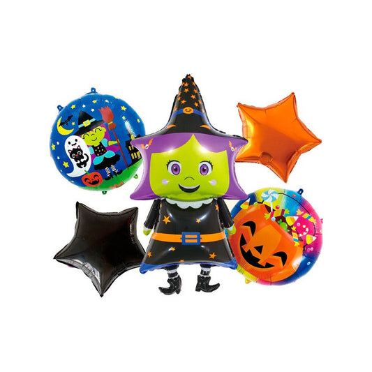 Globos Metalizados Globos Halloween Decoracion Para Fiestas