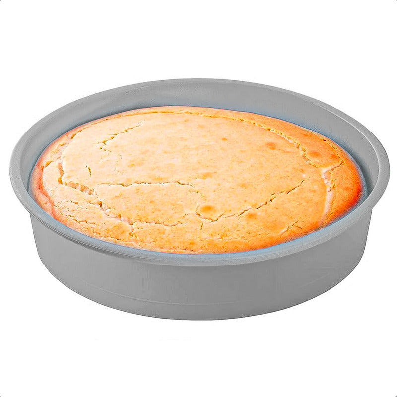 Molde Torta Redondo Molde Queque Molde Silicona Reposteria