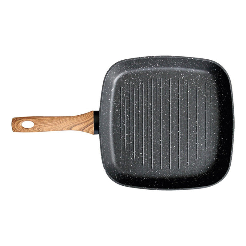 Sartén Grill Antiadherente Granite Keep Sartén Cuadrado 28cm