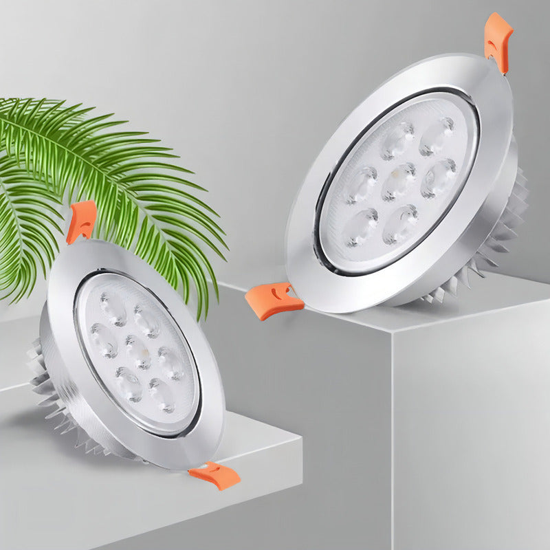 Lampara Led Techo Foco 7w Lampara Techo Dormitorio Luz Fria Lampara De Techo Redonda Led Embutida Luz Fria Arcashopping Focos Led 7w Embutido Luz Fría Luces Led Focos Led Embutidos