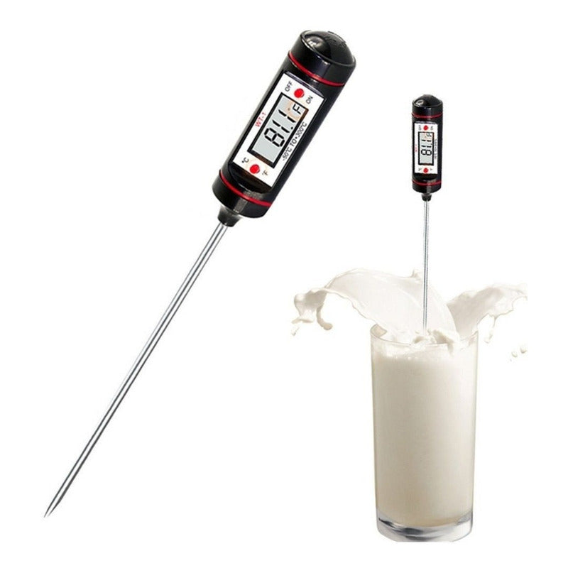 Pack X2 Termometro Carnes Sonda Digital Cocina Termómetro