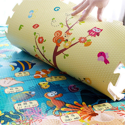 Alfombra Para Niños Goma Eva 60x60 Alfombras De Bebé Antigol