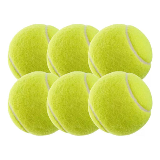 Pack X6 Pelotas De Tenis Pelotas Para Principiantes Tenis