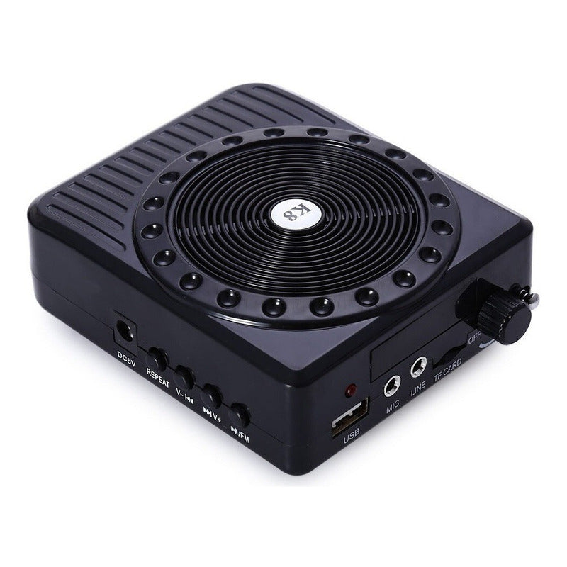Megafono Amplificador Multi-funcion  Mp3 Usb Auricular Radio