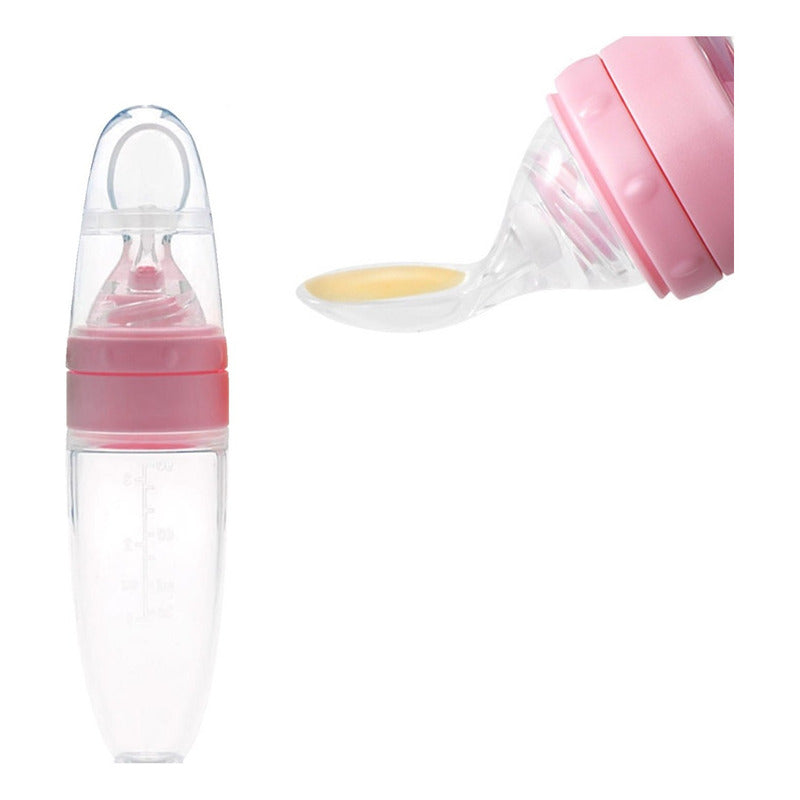 Mamadera Dosificador Chupete Mamadera Bebe Silicon Biberon