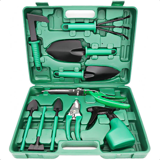Kit De Jardineria Acero Tijera De Podar Rastrillo Pala Huert