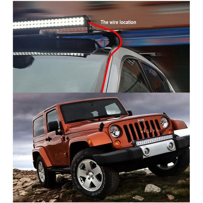 Pack X2 Barra Led 4x4 Neblineros Led Barra 120w Focos Neblin