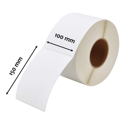 Pack X2 Rollo Etiqueta Termica Etiqueta Autoadhesiva 100x150