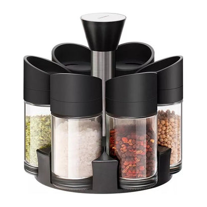 Pack Condimentero Giratorio Plastico Organizador Condimentos Especieros De Cocina Pack Condimentero Giratorio Pack Especiero Giratorio Set Condimentero Organizador 360 Arcashopping