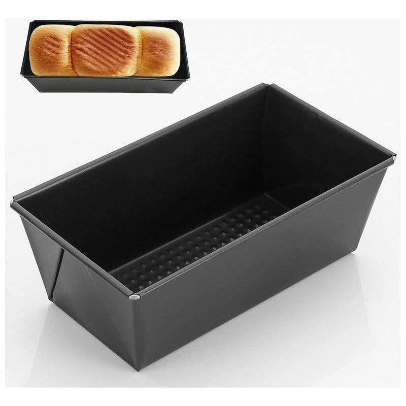 Budinera Molde Pan Teflon Antiadherente Apto Horno Reposteria Pan Flan 20 X 11 Cm