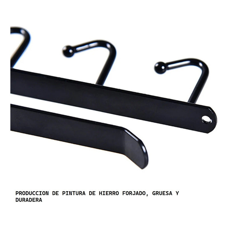 Soporte Colgador Cocina Colgador Tazas Soporte Metal Ganchos