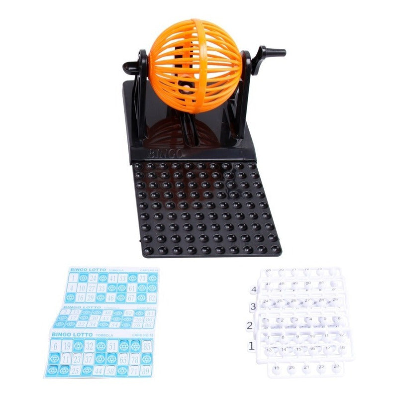 Juego Bingo Lotto 90 Números Bingo Familiar Niños