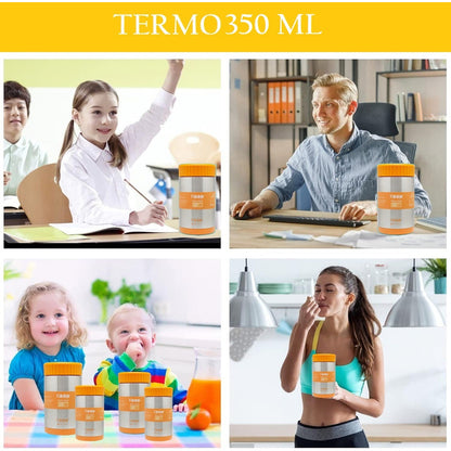 Termo Comida 450ml Termo Acero Inoxidable Keep Lonchera Keep
