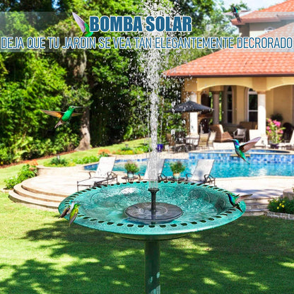 Bomba De Agua Automática Fuente De Agua Solar Aspersor Bomba
