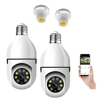 X2 Camara Ampolleta Wifi Camara Seguridad Celular Exterior