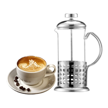 Cafetera Francesa Prensa De Émbolo Acero Inoxidable 600 Ml