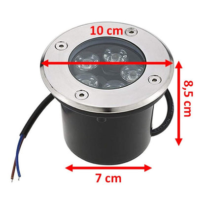Foco Embutido Led Piso 5w Foco Embutido Foco Piso 5w