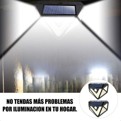 Farol Led Luces Solares Exterior Luminaria Farol Solar Jardi