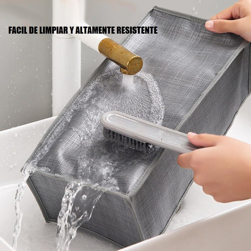 Pack X2 Organizador De Ropa 7 Divisiones Ropa Interior
