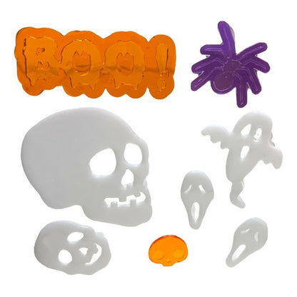 Adhesivos Decorativos Halloween Ventanas Y Puertas Pegatinas
