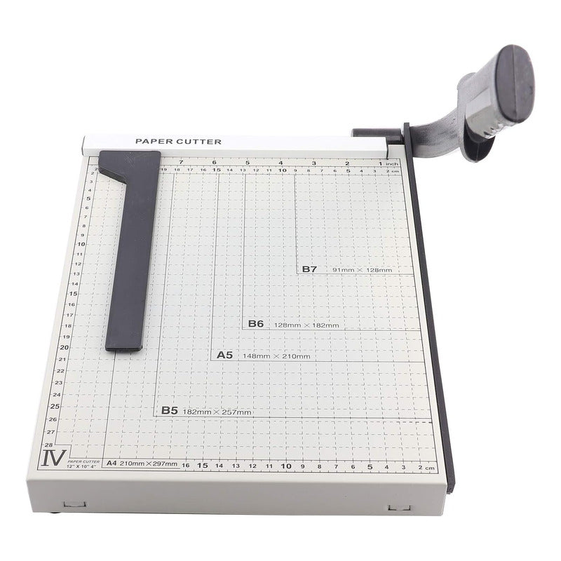 Guillotinas Papel Cortador Papel Guillotina Metálica A4 32cm