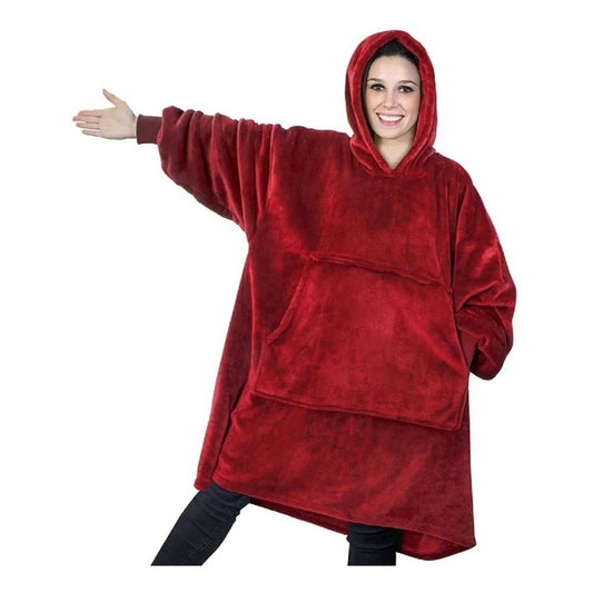 Manta Polar Bata Mujer Poleron Chiporro Hombre Poleron Felpa