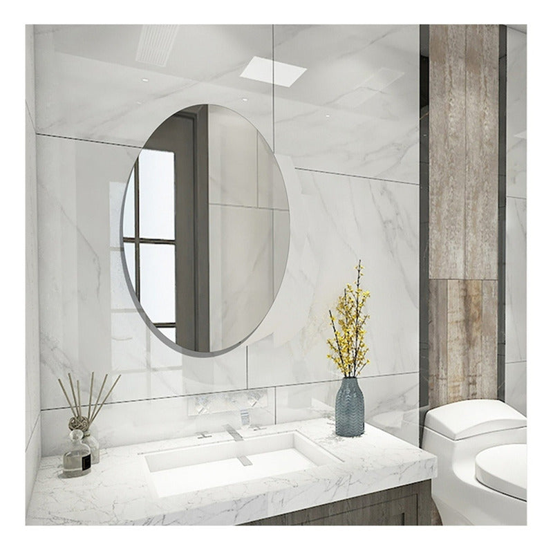Set 2 Lamina Espejo Adhesivo 20x30cm Espejo Decorativo Vinil