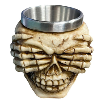 Vaso Shopero Vasos Shot Shoperos Cervecero Taza Calavera