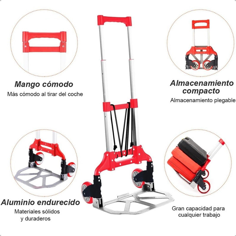 Carro De Carga Yeguas Carro De Compras Yegua Plegable 80 Kg