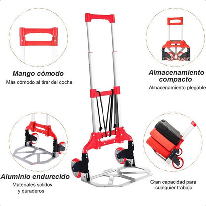 Carro De Carga Yeguas Carro De Compras Yegua Plegable 80 Kg