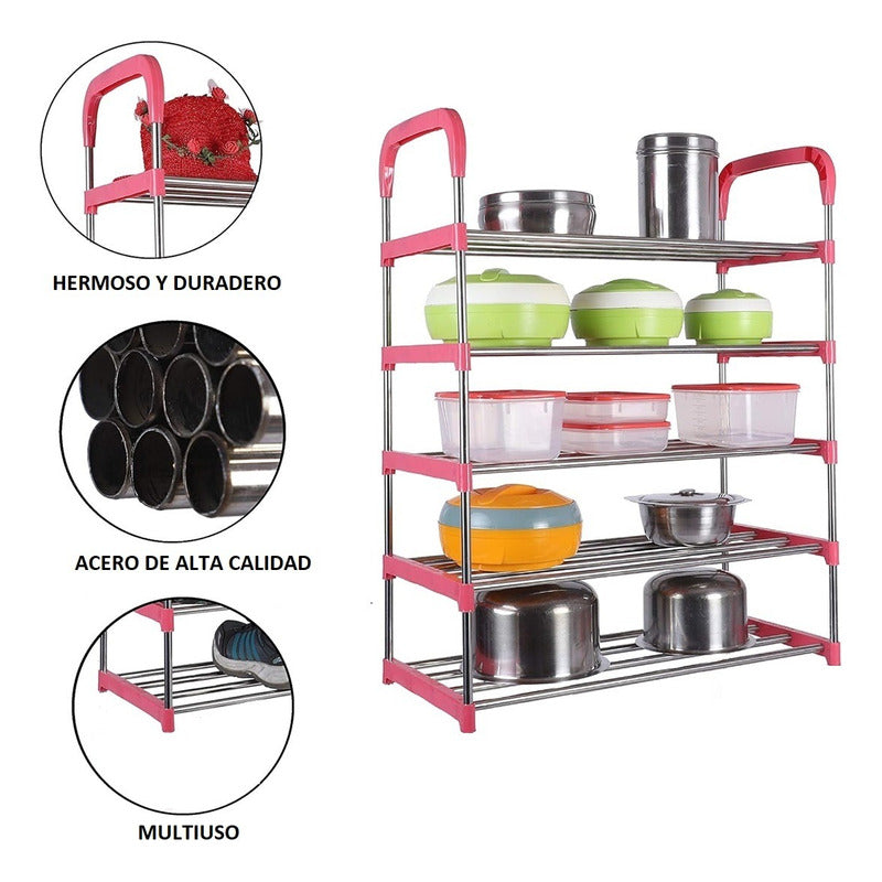Organizador De Zapatos Zapateros Armables Ordenador 8 Pares
