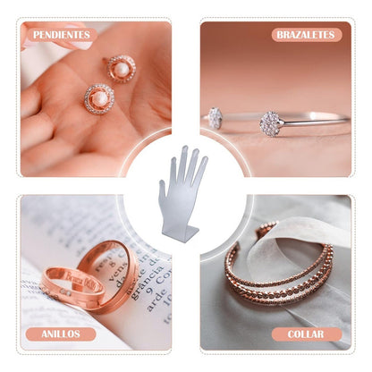 Mano Exhibidora Anillos Exhibidor Pulseras Organizador Joyas