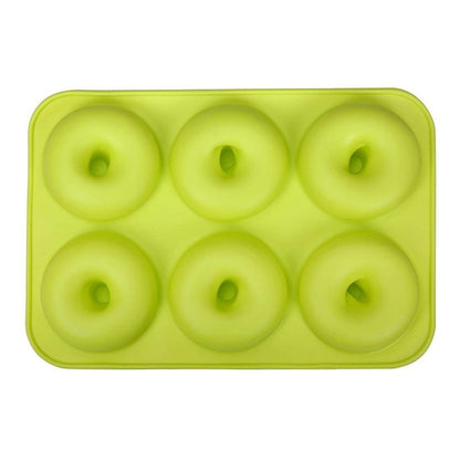 Molde Silicona 6 Rosquillas Moldes Reposteria Donas Donuts