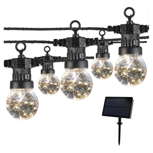 Luces Terraza Luces Guirnalda Luces Exterior Luz Led Navidad